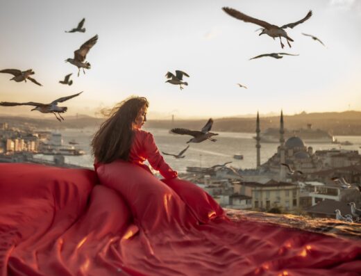 Rooftop photography on the most beautiful rooftop in Istanbul